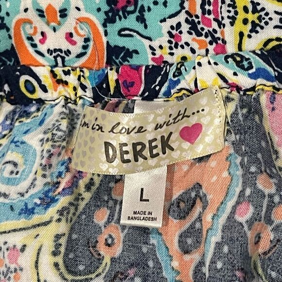 I'm in Love with Derek Women's L Halter Dress - Picture 6 of 7